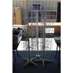Lot of Card Racks