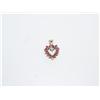 Image 2 : 10KP Gold Ruby Sapphire & Diamond Pendant