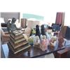 Image 1 : Table Lot of Misc Statues & Piggy Banks