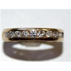 Diamond Hand Made Wedding Band