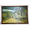 Image 4 : Framed Oil on Canvas of Farm Scene