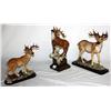 Image 3 : Lot of 3 Deer Statues