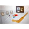 Image 1 : Lot of Ken Griffey Jr. Plaque & Clock, Mini Hockey