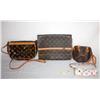 Image 3 : Lot of 4 Faux Louis Vuitton Purses