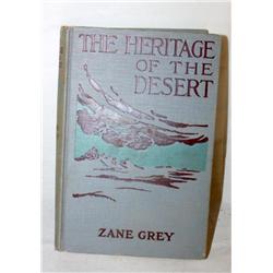 1910 "Heritage Of The Desert" by Zane Grey