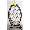Image 1 : Metal Wine Bottle Rack