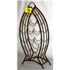 Image 2 : Metal Wine Bottle Rack
