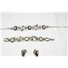 Image 2 : Gem Stone Necklace, Bracelets & Earrings