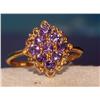 Image 1 : 10K Gold Amethyst Ring