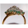 Image 3 : AAA Colombian Emerald & Diamond Ladies Ring