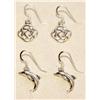 Image 2 : Sterling Silver 2 Earrings