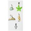 Image 2 : Sterling Silver 5 Charms