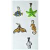 Image 3 : Sterling Silver 5 Charms