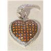 Image 2 : Sterling Silver Heart Pendant