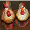 Image 3 : Set Of 12 Chicken Figurines And Dishes