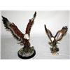 Image 2 : Lot of 2 Eagle Statues (Legs Broken)