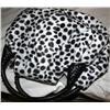 Image 2 : 1 Black & White Black Leopard Designed Purse