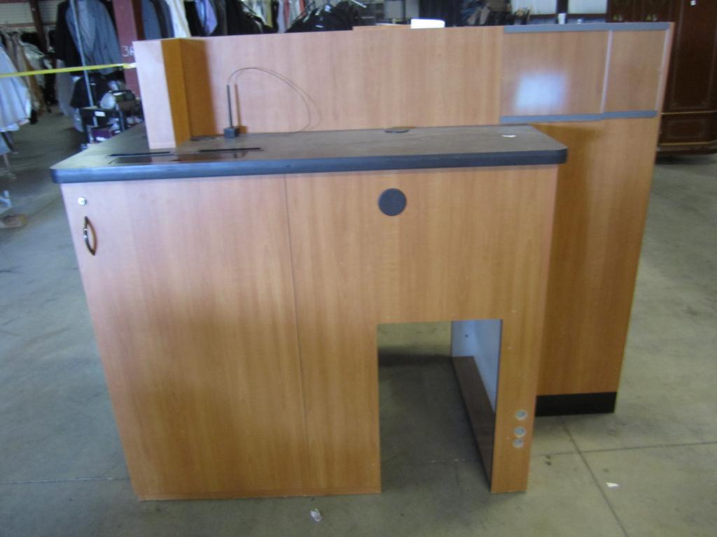 Bank Teller Drop Desk