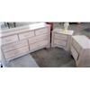 Image 1 : Dresser and 2 Matching Night Stands