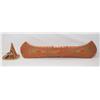 Image 1 : Chippewa Birchbark Canoe and Tipi