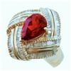 Image 1 : 3.50 Ct Ruby Diamond Ring 14Ky