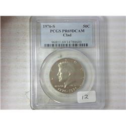 1976-S Kennedy Half PCGS PR69DCAM