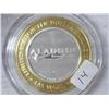 Image 2 : Aladdin $10 Gaming Token (Silver) UNC