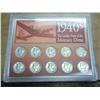 Image 1 : 1940's Mercury Dime Set (As Shown) 10 Coins