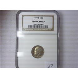 1977-S Roosevelt Dime NGC PF69Cameo