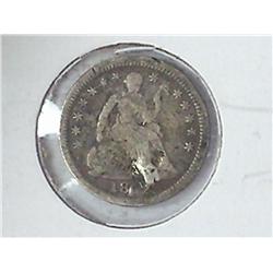 1842-O Seated Liberty Half Dime (With Damage)