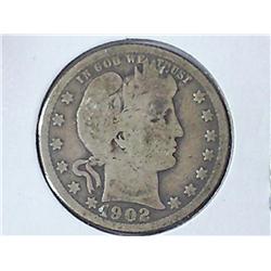1902 Barber Quarter