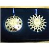 Image 1 : 2000 US Mint Limited Edition 2 Ornament Set