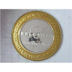 Bellagio $10 Gaming Token (Silver) UNC