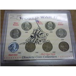 WWII Obsolete Coin Collection (As Shown)