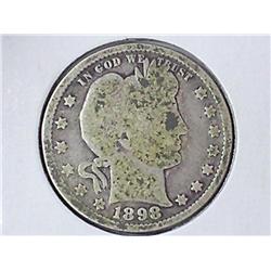 1898 Barber Quarter