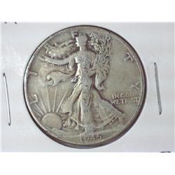 1945 Walking Liberty Half Dollar