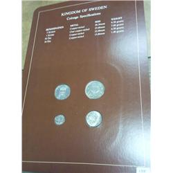 Kingdom Of Sweden UNC Coin Set
