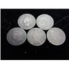 Image 1 : 5 Assorted 1880's Indian Head Cents