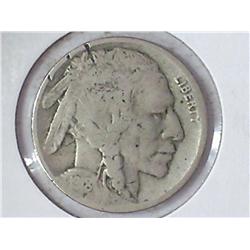 1918-D Buffalo Nickel (Good +) Nicked