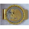 Walking Liberty Half Dollar Money Clip Gold Plated