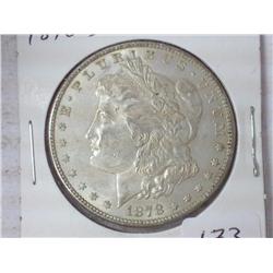 1878-S Morgan Silver Dollar (UNC)