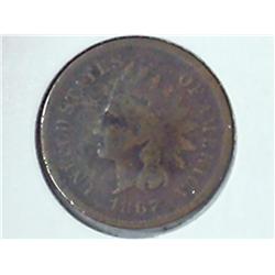 1867 Indian Head Cent (Key Date)