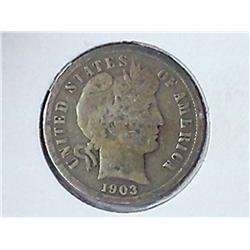 1903 Barber Dime