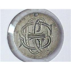 Double Sided Love Token, Probably On A Seated Dime