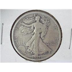 1917 Walking Liberty Half Dollar