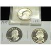 1976-S, 79-S & 80-S Wash. Quarters (Proof)