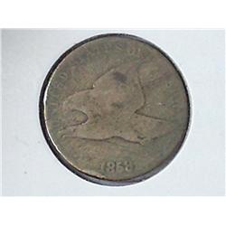 1858 Flying Eagle Cent