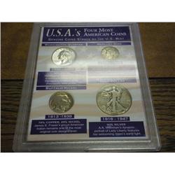 USA's 4 Most American Coins