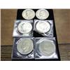 6 Assorted Ike Dollars (As Shown)