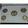 Image 2 : 2000 24Kt Gold Plated US Coin Set